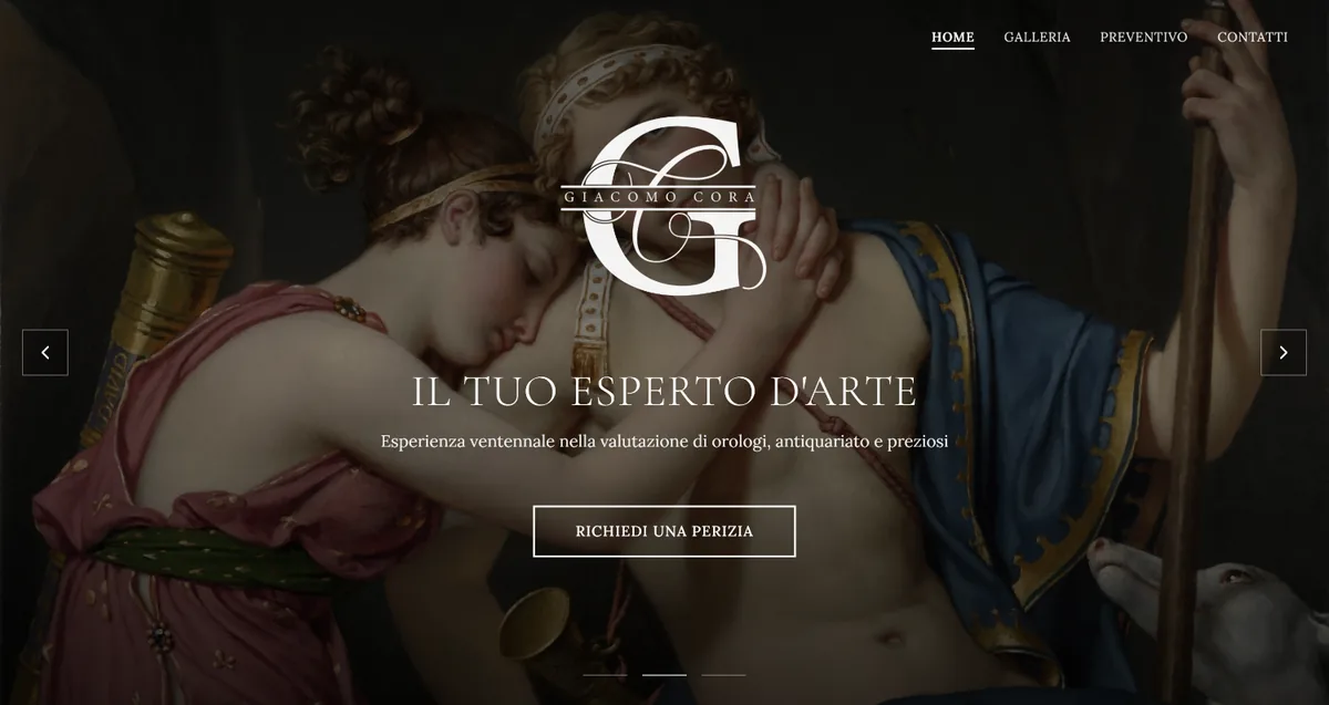 Sito di Giacomo Cora